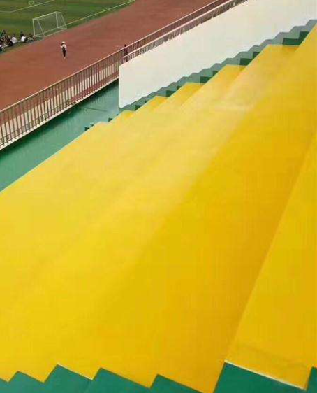 江西球场台阶翻新修补改造